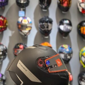CASCO MT REVENGE 2S SOLID MATE NEGRO