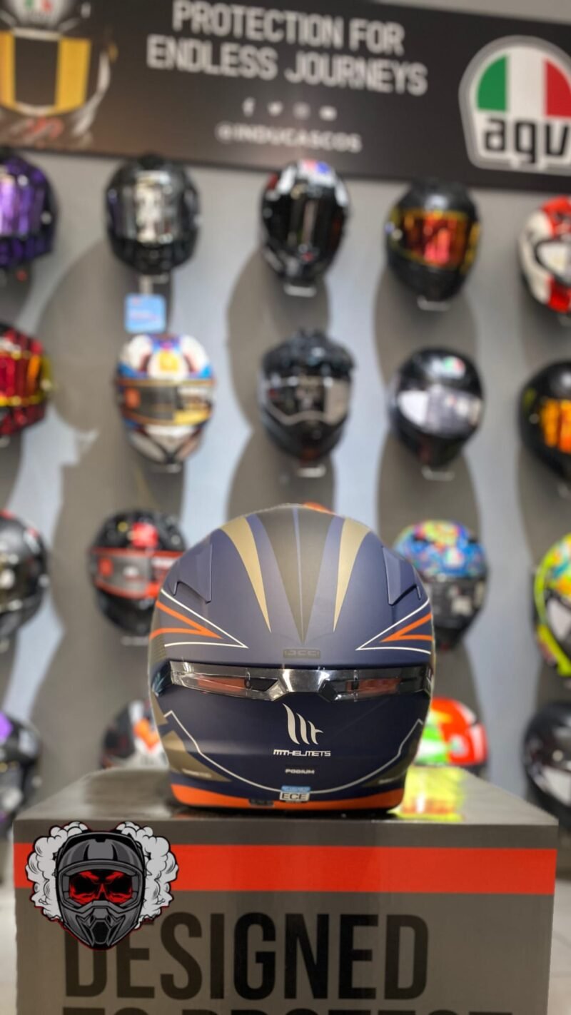 Casco Mt Targo Pro Podium D7 Azul Mate - Image 3