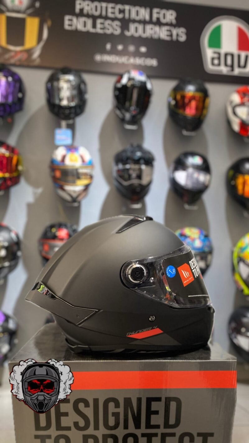 MT THUNDER 4 SV SOLID A1 MATT BLACK