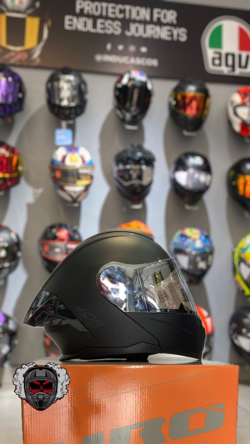 CASCO ABATIBLE HRO 3480 MATE SOLID HOMBRE