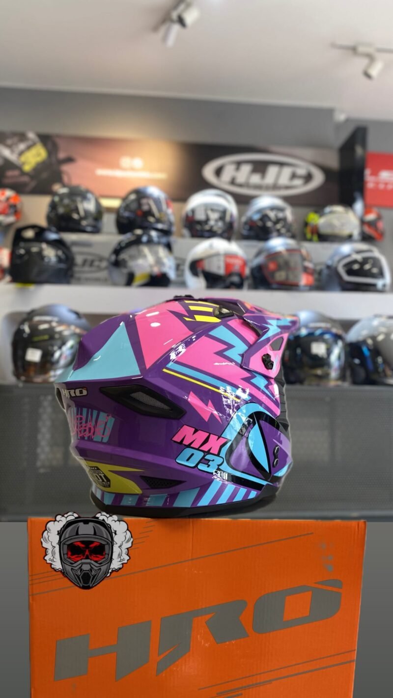 CASCO TIPO CROSS MX03 HRO DAMA - Image 2