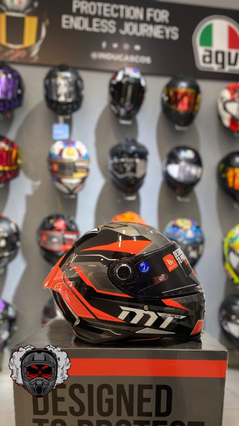 CASCO INTEGRAL MT REVENGE 2S FOUNDATION ROJO