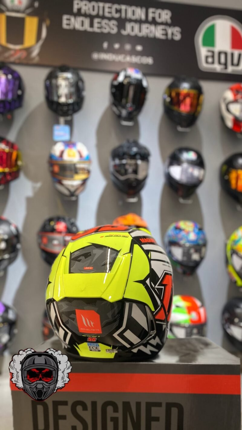 CASCO MT REVENGE 2 SERGIO GARCIA A3 AMARILLO - Image 3