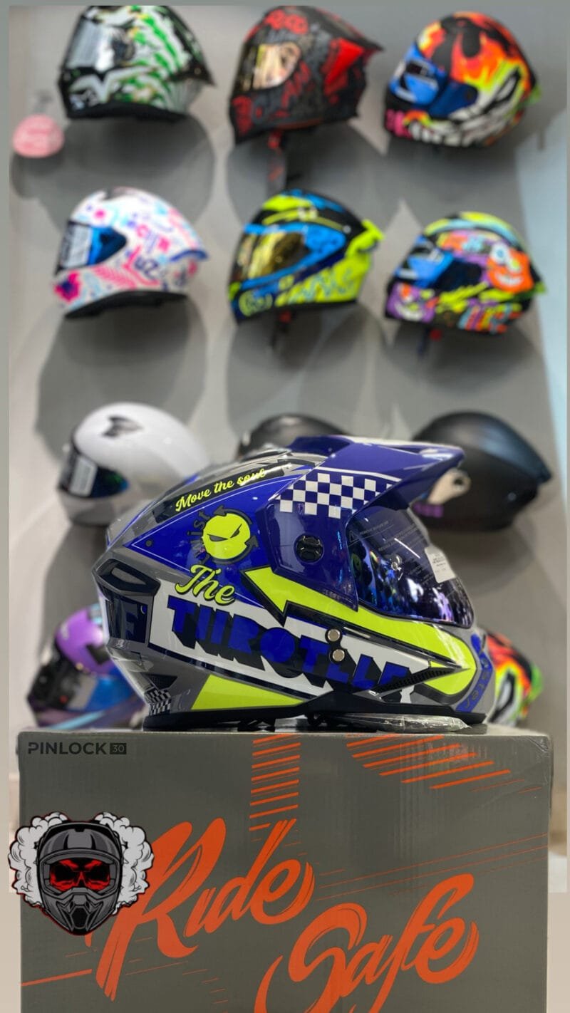 CASCO MULTIPROPOSITO HRO MX 330 AZUL GRIS