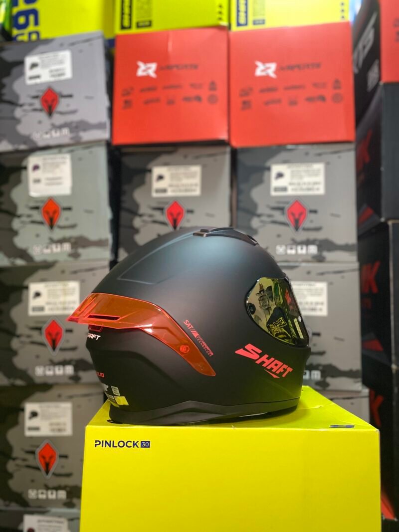 CASCO INTEGRAL SHAFT 582 SOLI NEGRO/ROJO - Image 2