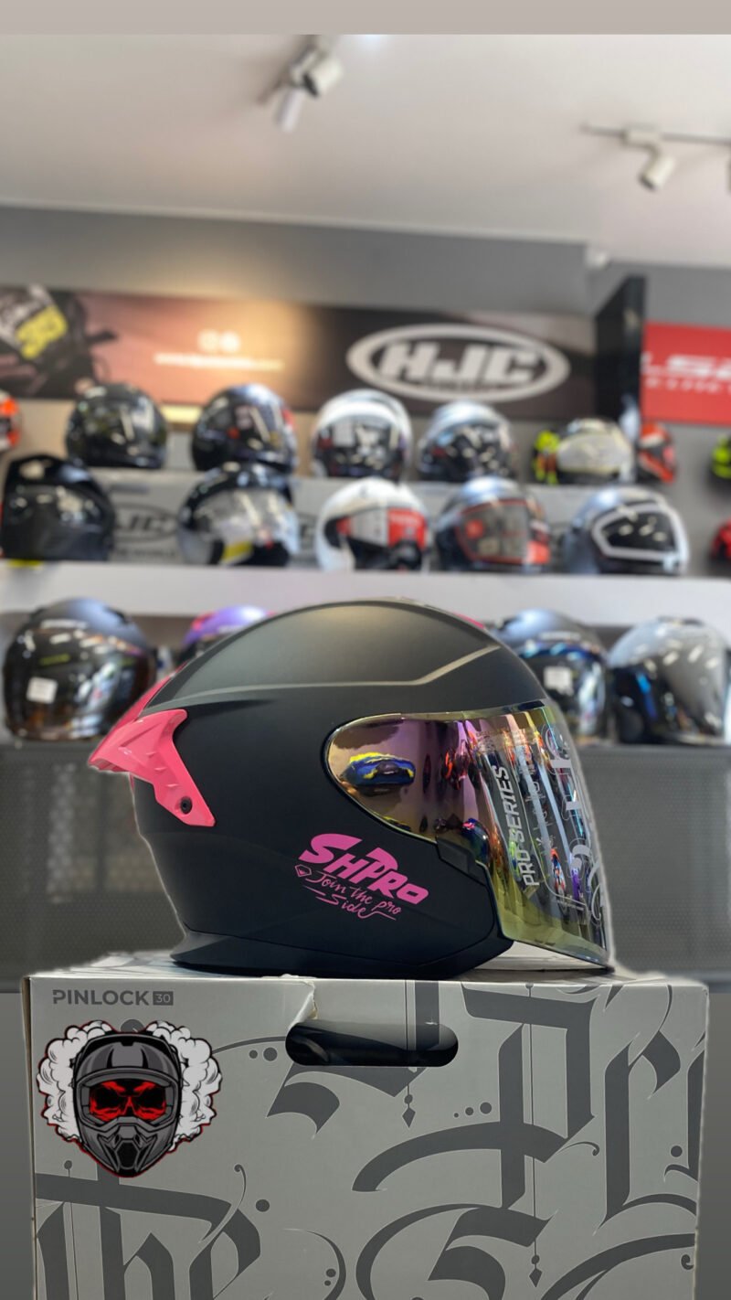 CASCO ABIERTO SHAFT 240 PRO SERIES DAMA ROSA