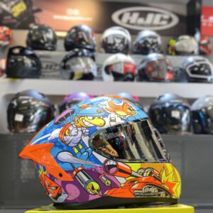 CASCO SHAFT PRO SERIES 610 DV AZUL/NARANJA