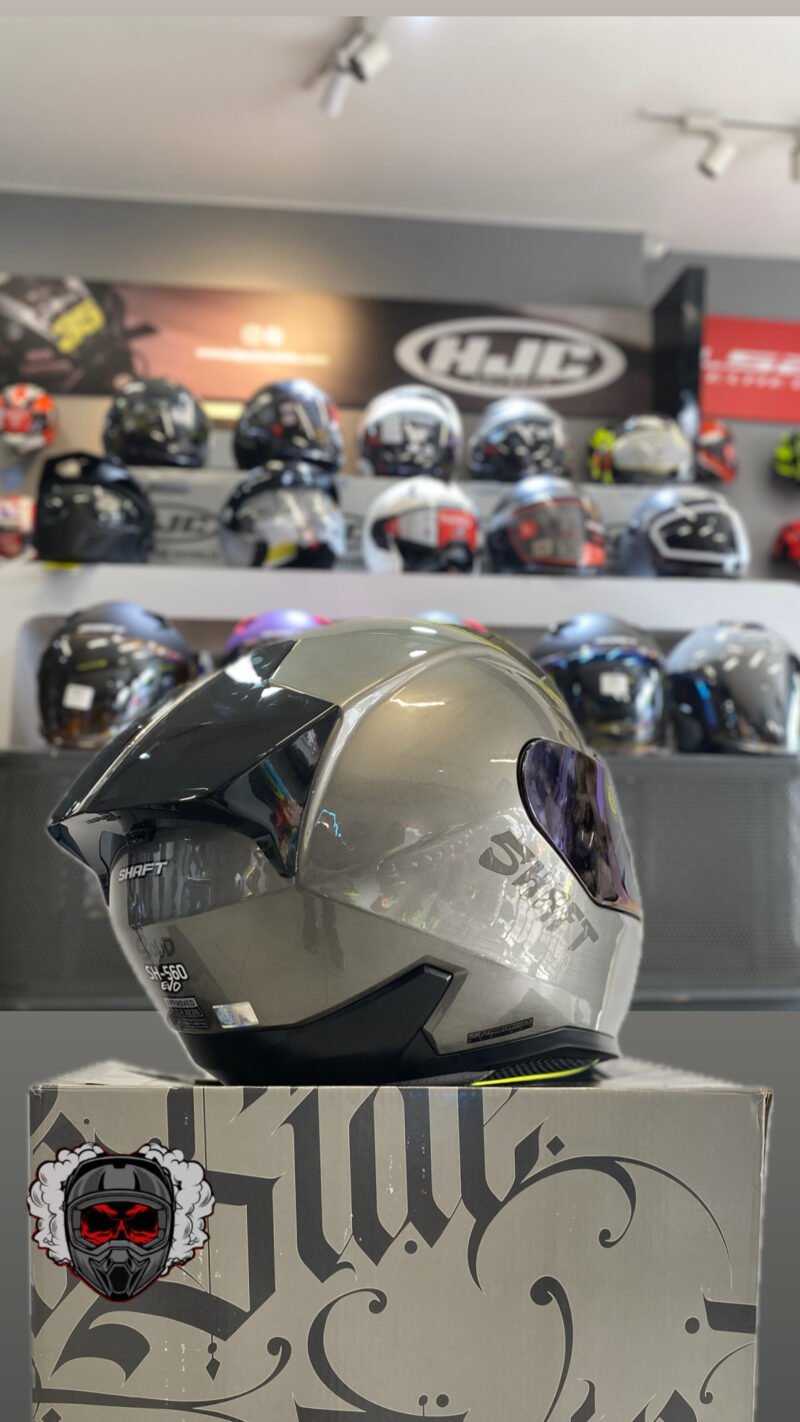 CASCO SHAFT 560 GRIS CROMADO - Image 2