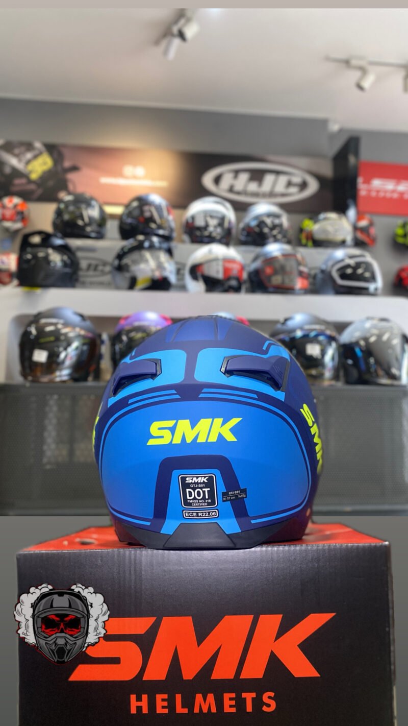 CASCO ABIERTO SMK AZUL - Image 3