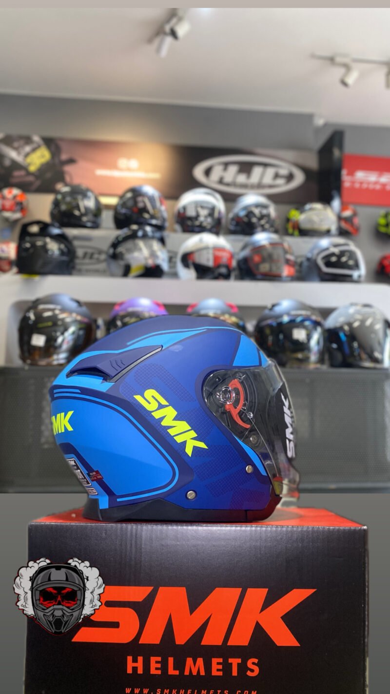 CASCO ABIERTO SMK AZUL - Image 2