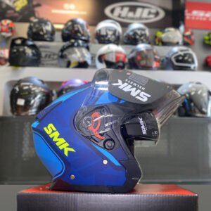 CASCO ABIERTO SMK AZUL