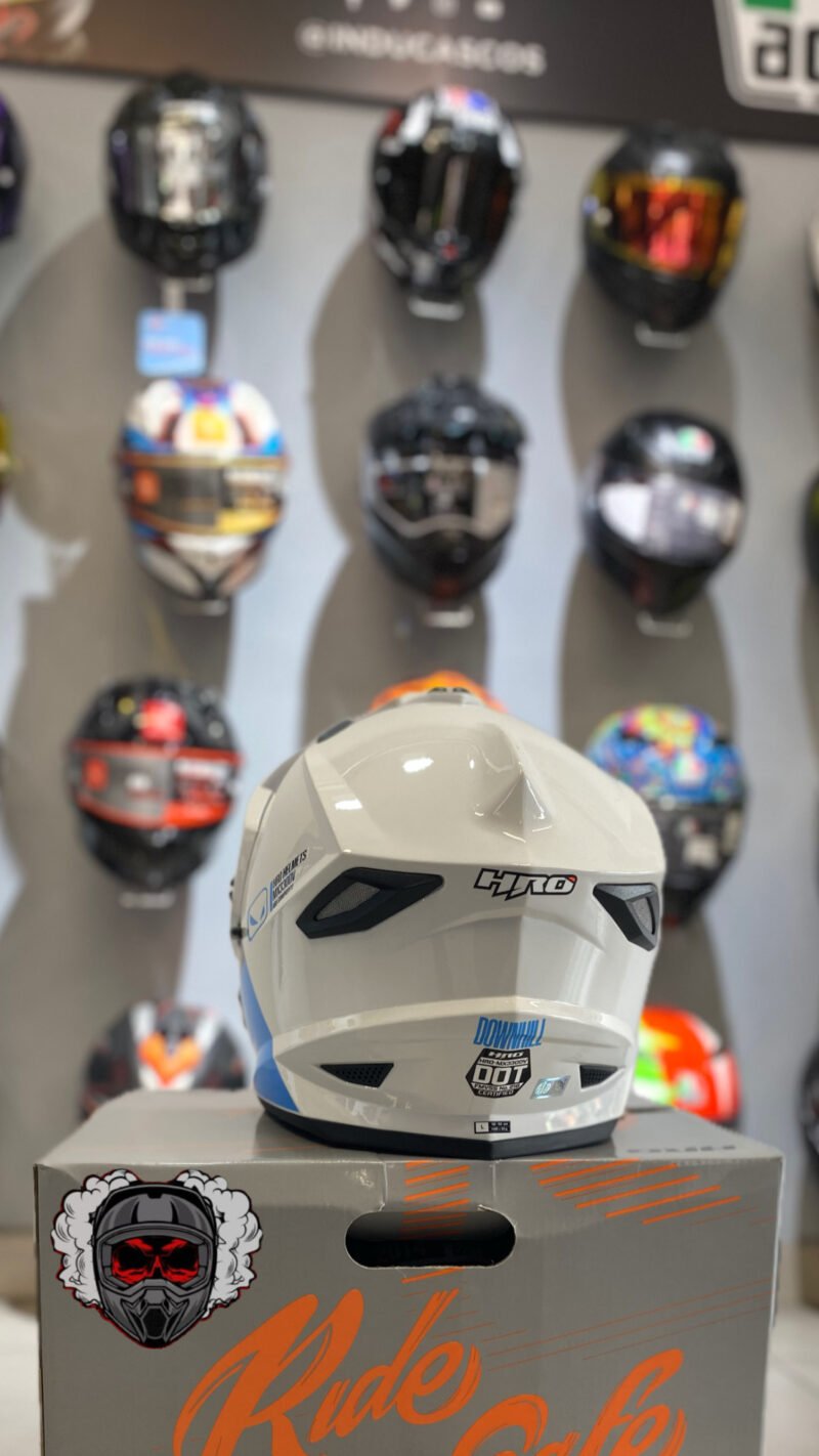 CASCO MULTIPROPOSITO HRO MX 330 AZUL/BLANCO - Image 3
