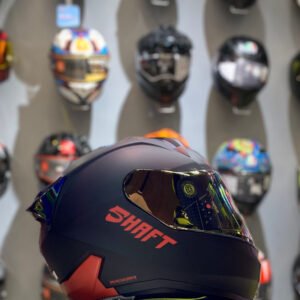CASCO INTEGRAL SHAFT 560 ROJO/NEGRO