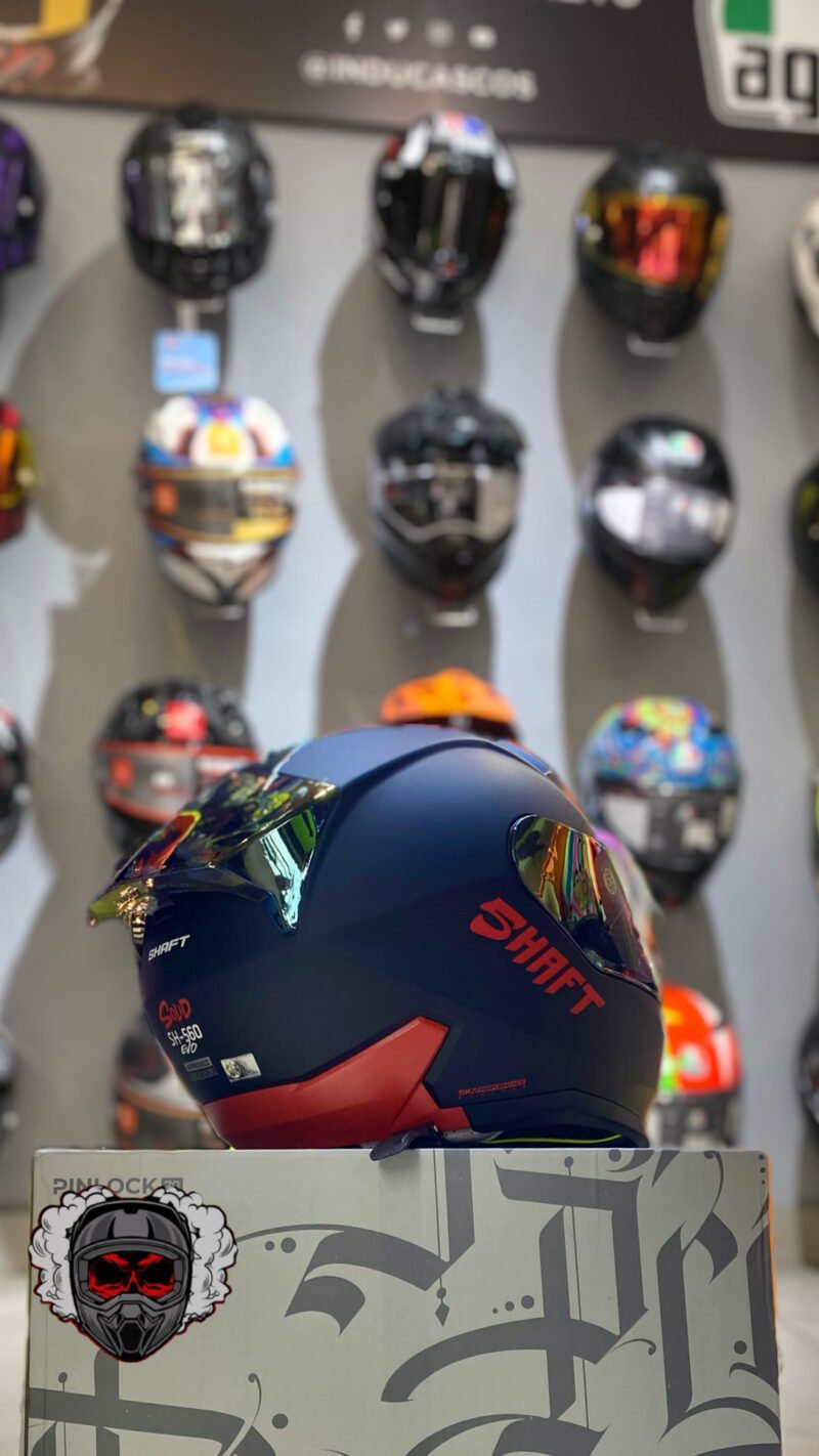 CASCO INTEGRAL SHAFT 560 ROJO/NEGRO - Image 2