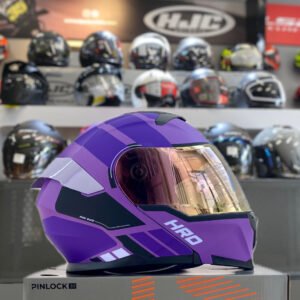 CASCO ABATIBLE HRO 3440 MORADO