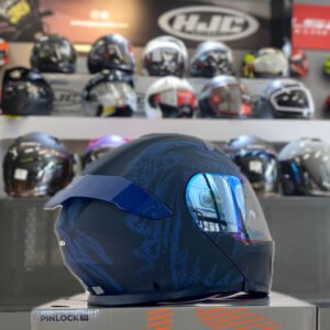 CASCO ABATIBLE HRO 3440 Grungster AZUL