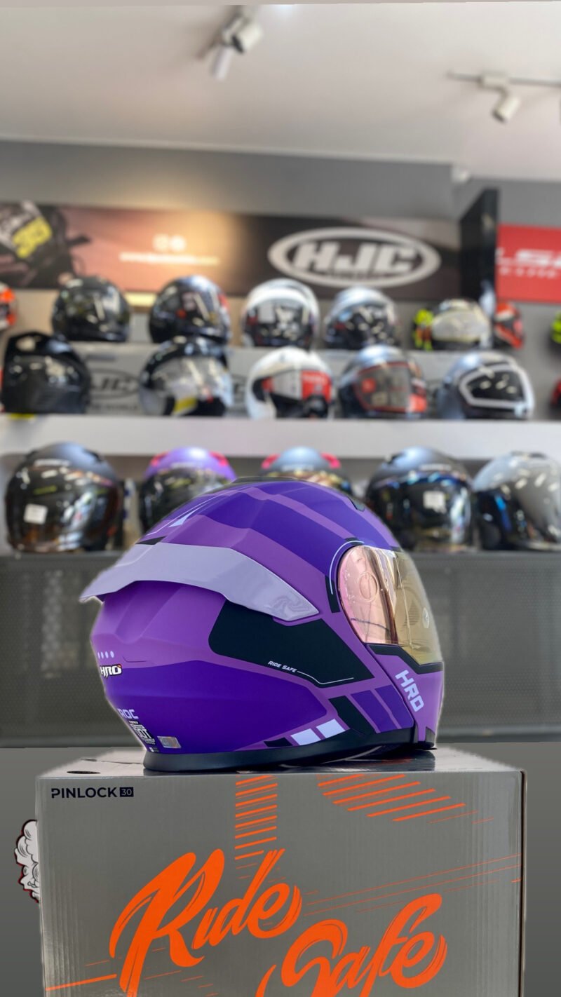 CASCO ABATIBLE HRO 3440 MORADO - Image 2
