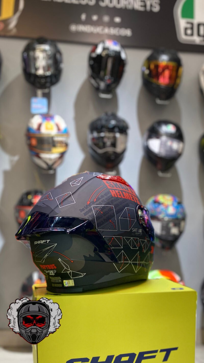 CASCO INTEGRAL SHAFT 526 PAPYRUS ROJO/GRIS - Image 2