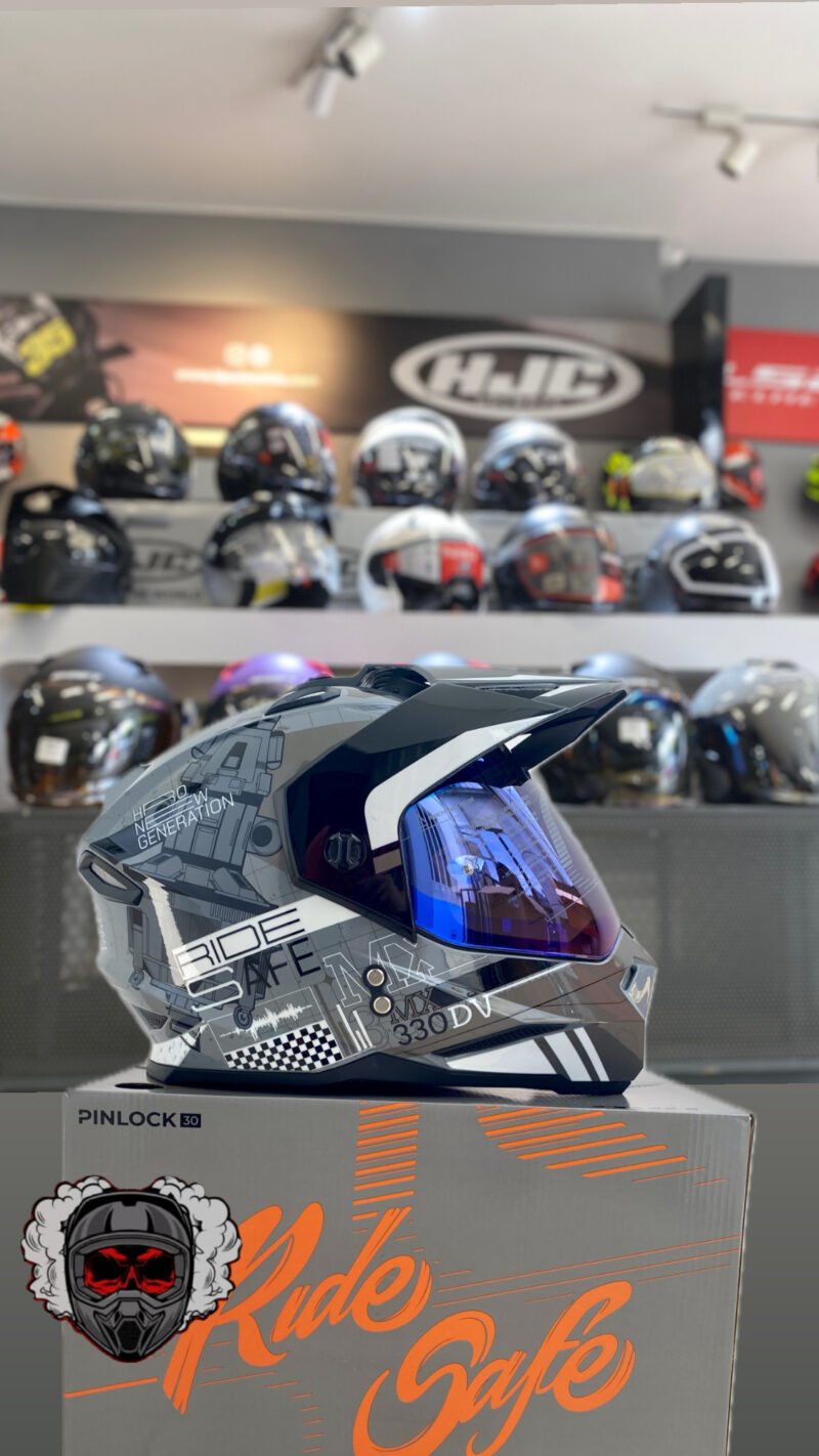 CASCO MULTIPROPOSITO HRO MX330 GRIS