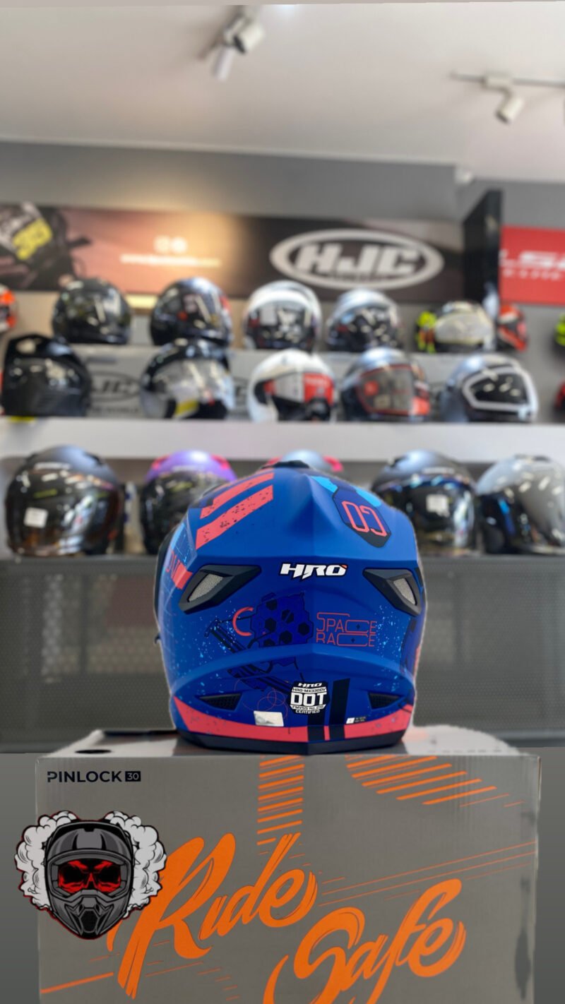 CASCO MULTIPROPOSITO HRO MX330  AZUL - Image 3