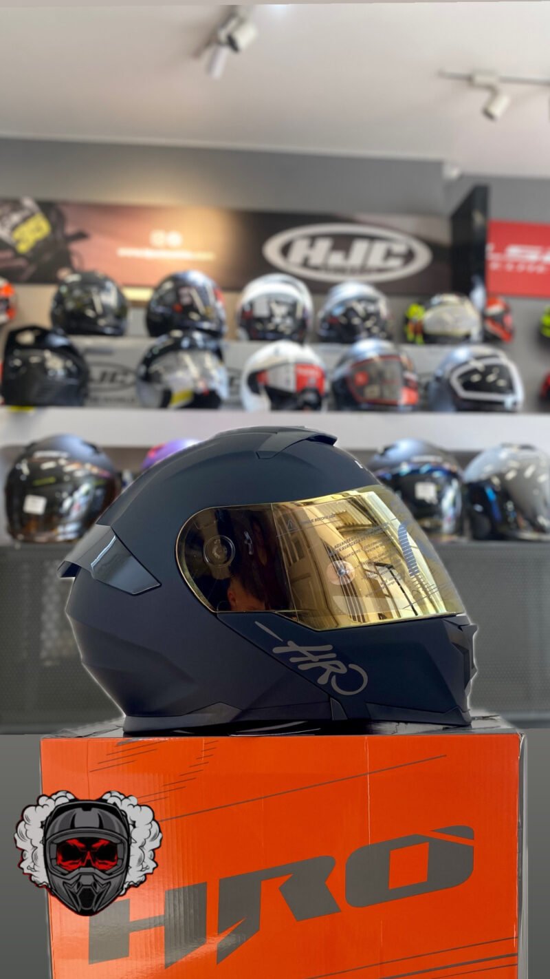 CASCO HRO ABATIBLE 3440 NEGRO MATE