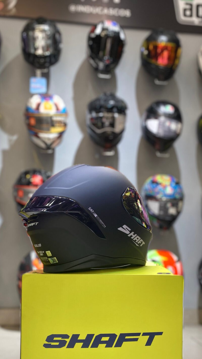 CASCO INTEGRAL SHAFT 582 LILA NEGRO MATE - Image 2