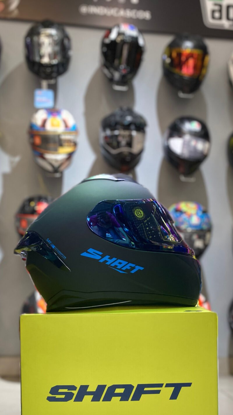 CASCO INTEGRAL SHAFT 582 AZUL/MATE