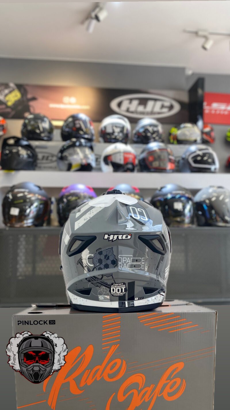 CASCO MULTIPROPOSITO HRO MX330 GRIS - Image 3
