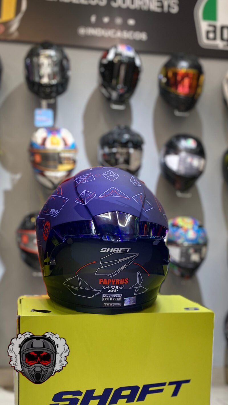 CASCO INTEGRAL SHAFT 526 PAPYRUS ROJO/GRIS - Image 3