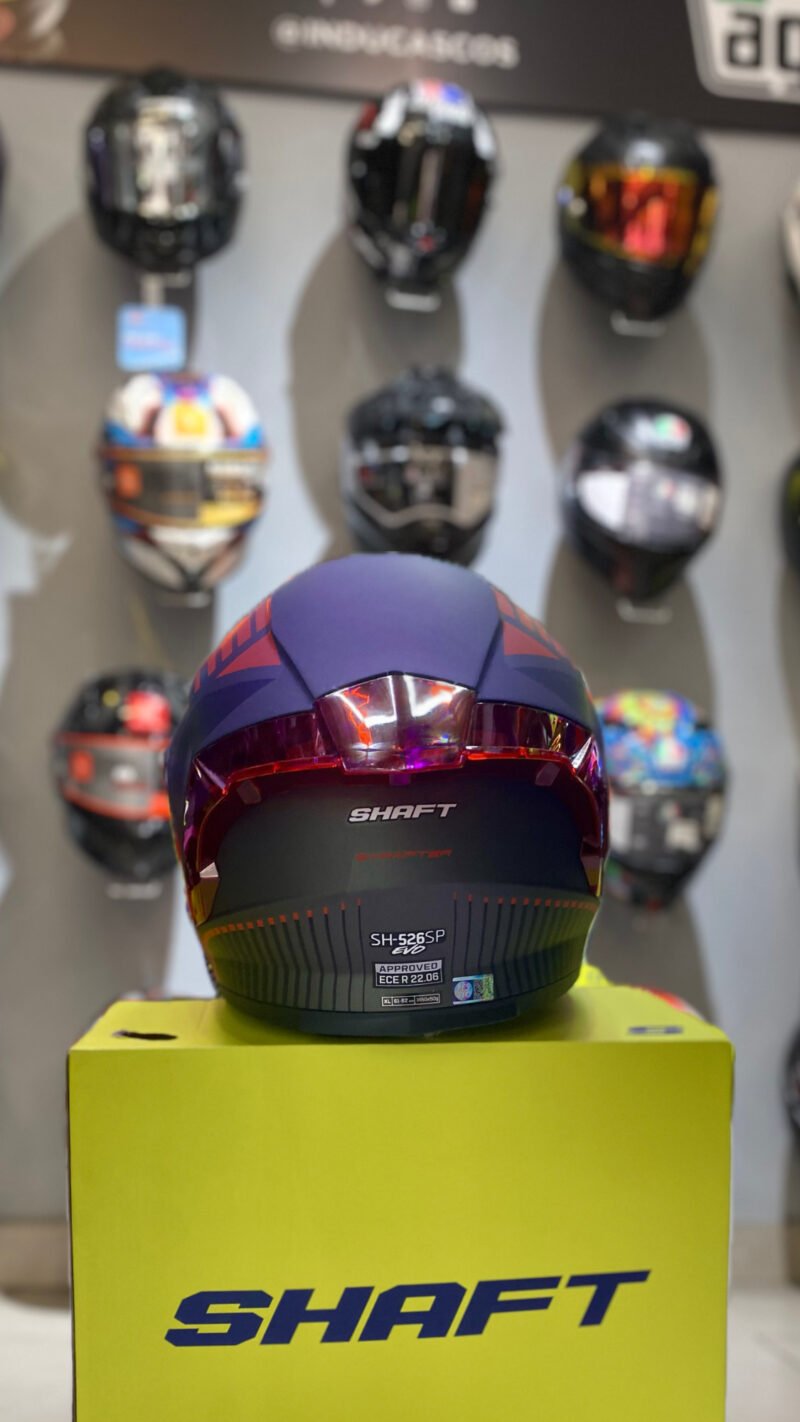 CASCO INTEGRAL SHAFT 526sp STRAFTER GRIS/ROJO - Image 3