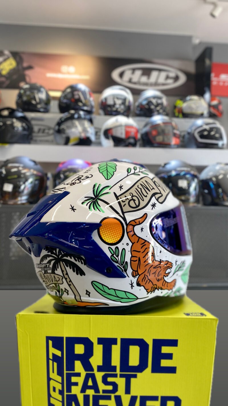 Casco Shaft Pro series 610Dv LA BUENA VIDA BLANCO - Image 2