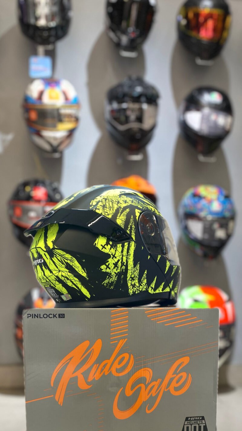 CASCO ABATIBLE 3440 GRUNGSTER  AMARILLO - Image 2