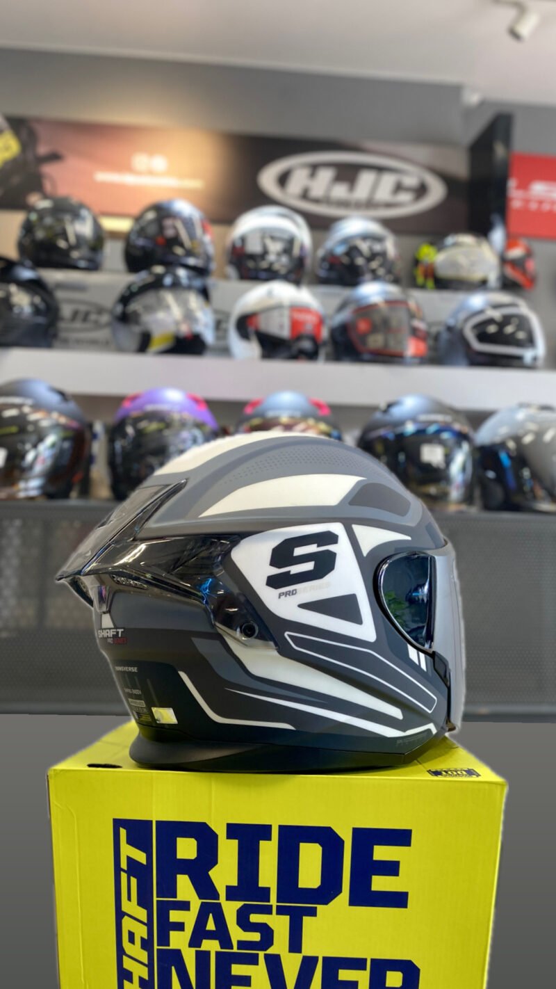 CASCO ABIERTO SHAFT PRO SERIES 240DV GRIS/BLANCO - Image 2