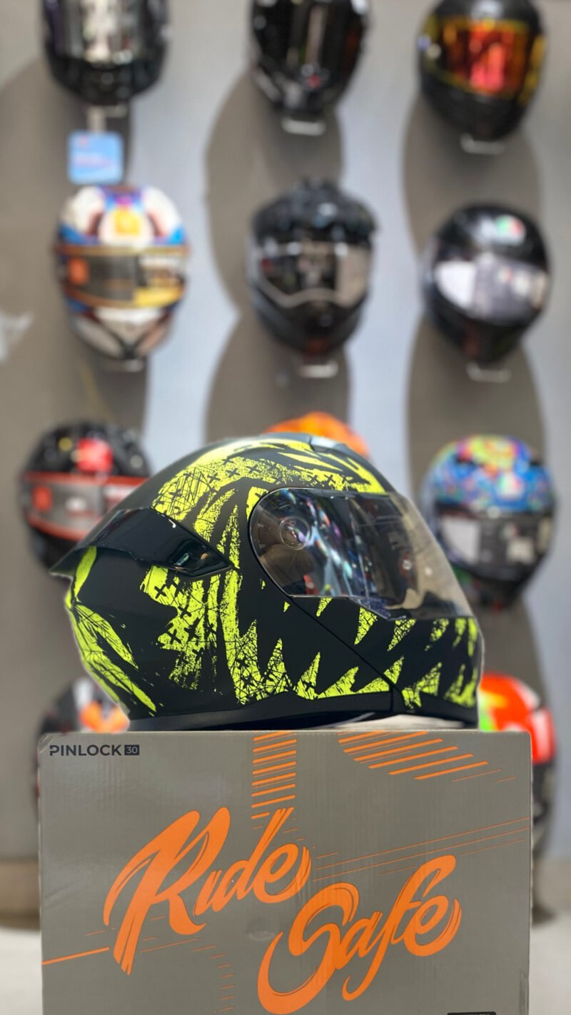 CASCO ABATIBLE 3440 GRUNGSTER  AMARILLO