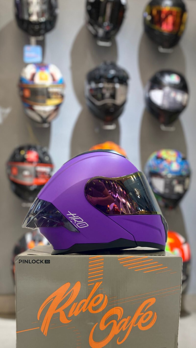 CASCO ABATIBLE 3480 HRO MORADO SOLID
