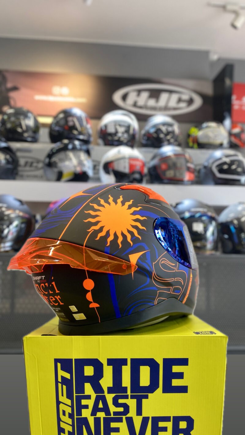 CASCO SHAFT PRO SERIES 612 NARANJA/NEGRO - Image 2