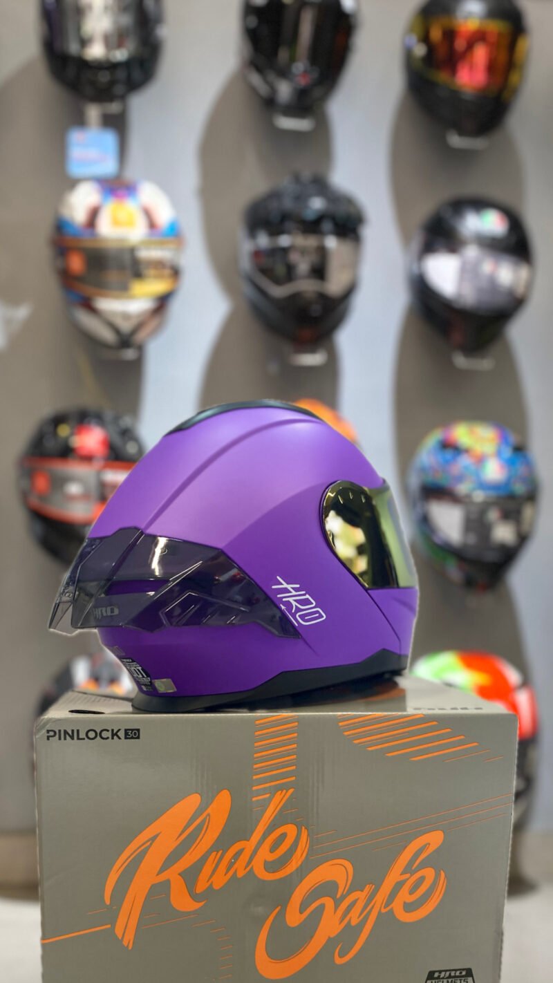 CASCO ABATIBLE 3480 HRO MORADO SOLID - Image 2