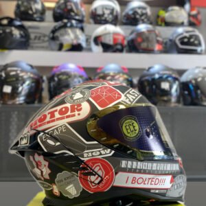 Casco Integral Shaft 598 GTR GRIS/ROJO