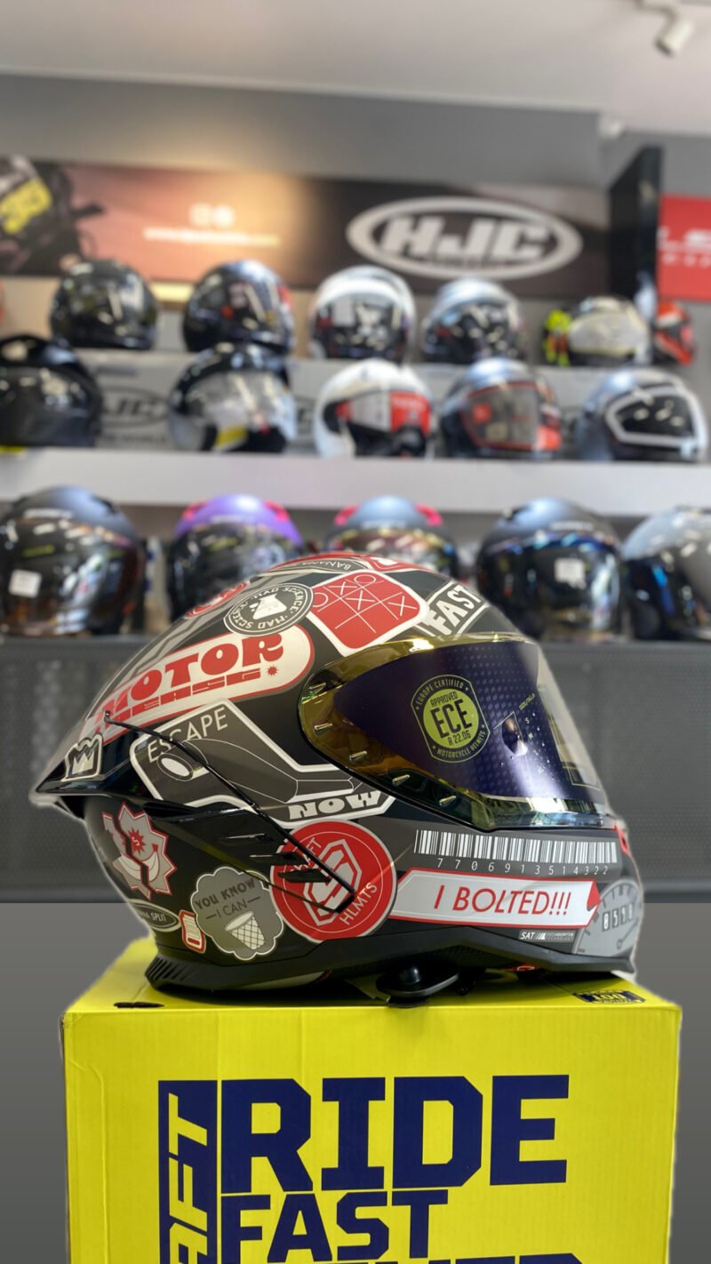 Casco Integral Shaft 598 GTR GRIS/ROJO