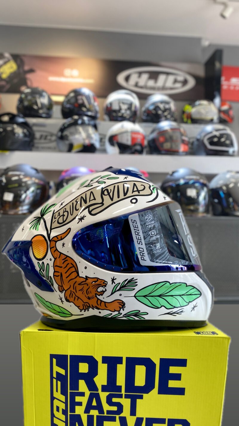 Casco Shaft Pro series 610Dv LA BUENA VIDA BLANCO