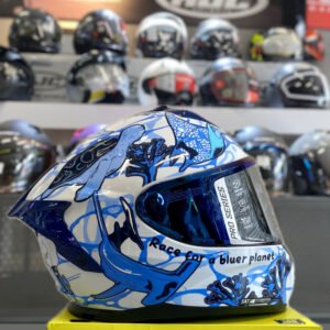 CASCO SHAFT PRO SERIES 610DV AZUL BLANCO