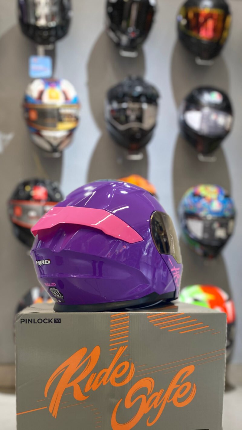 CASCO ABATIBLE HRO 3460 BRILLO MORADO - Image 2