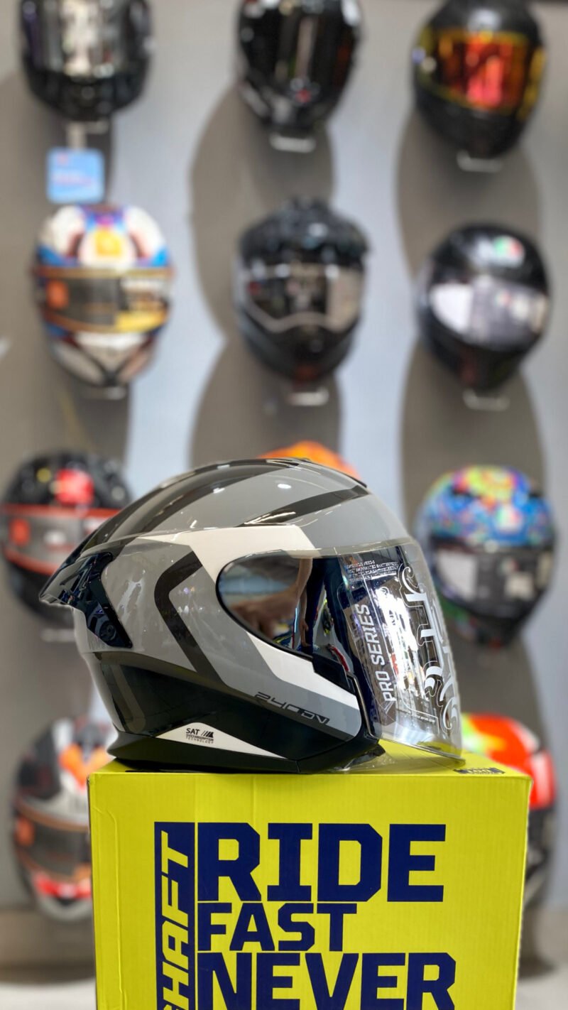 CASCO ABIERTO PRO SERIES 240DV GRIS/BLANCO